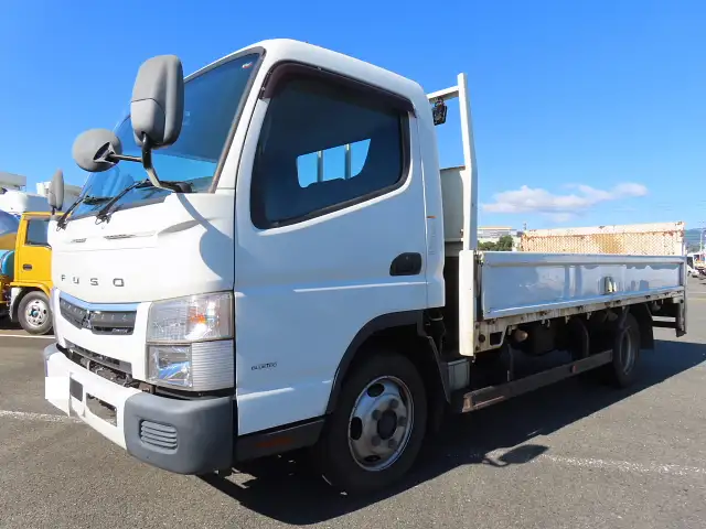 三菱 キャンター 小型 平ボディ パワーゲート 床鉄板 の中古トラック【車両No.173528】