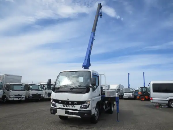 三菱 キャンター 小型 クレーン付 3段 フックイン の中古トラック【車両No.173702】