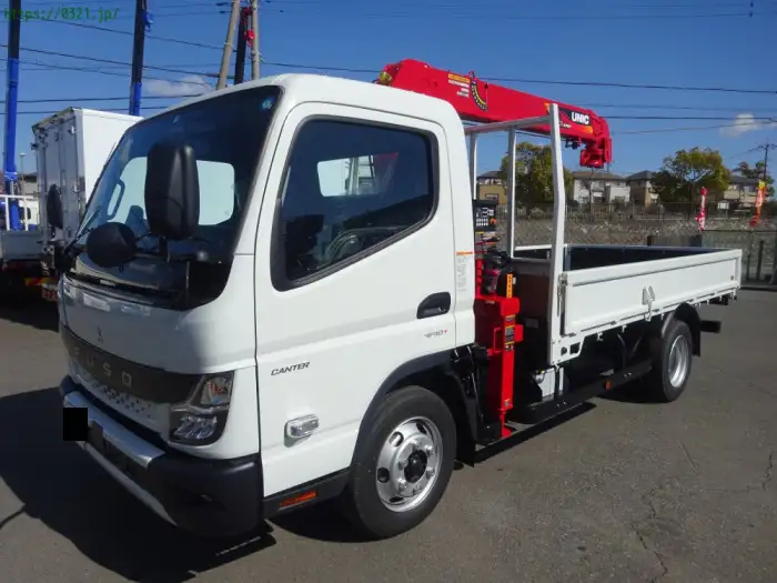 三菱 キャンター 小型 クレーン付 4段 ラジコン の中古トラック【車両No.173749】