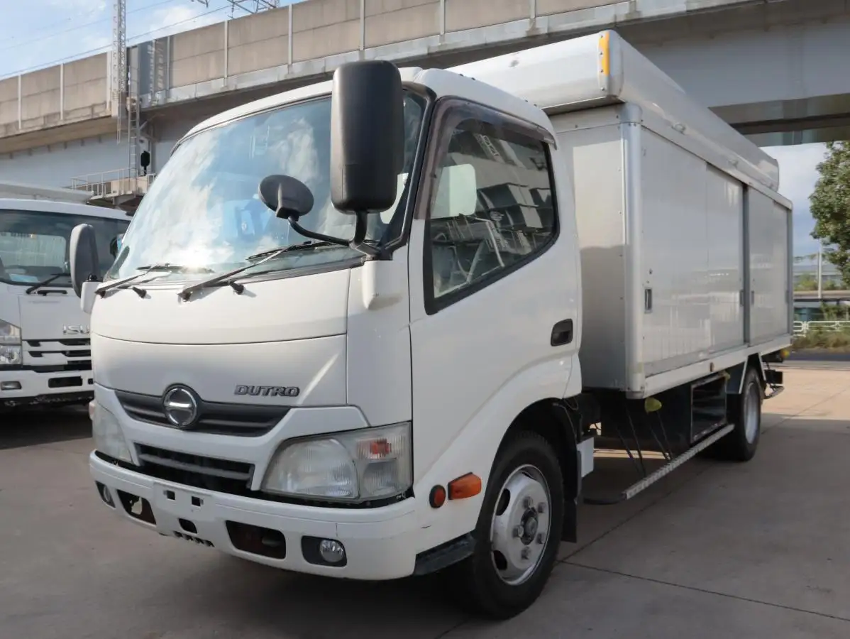 日野 デュトロ 小型 アルミバン ボトルカー サイドドア の中古トラック【車両No.173871】