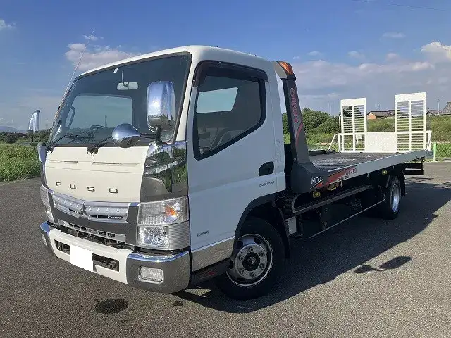 三菱 キャンター 小型 車両重機運搬 ラジコン ウインチ の中古トラック【車両No.173987】