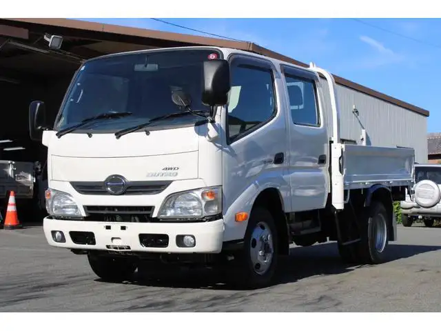 日野 デュトロ 小型 平ボディ Wキャブ  の中古トラック【車両No.173648】