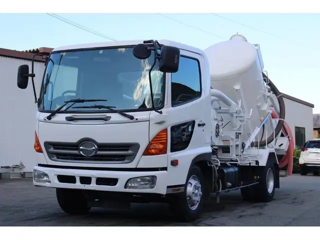 日野 レンジャー 中型/増トン タンク車 汚泥吸引車  の中古トラック【車両No.173936】
