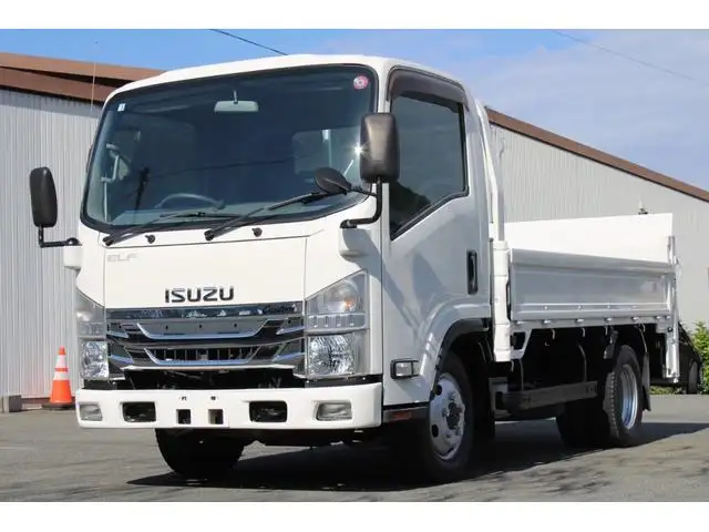 いすゞ エルフ 小型 平ボディ パワーゲート 床鉄板 の中古トラック【車両No.173640】