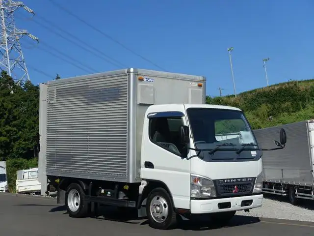 三菱 キャンター 小型 アルミバン パワーゲート PA-FE72DB の中古トラック【車両No.174094】
