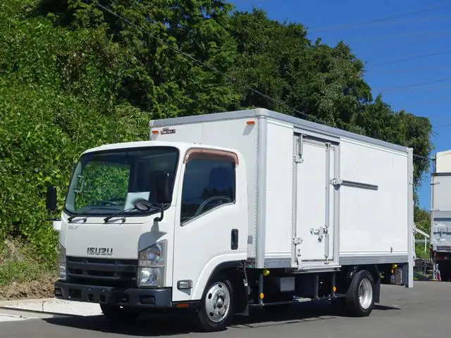 いすゞ エルフ 小型 アルミバン パワーゲート 床鉄板 の中古トラック【車両No.174102】