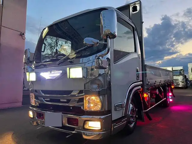 いすゞ エルフ 小型 平ボディ アルミブロック TRG-NLR85AR の中古トラック【車両No.174160】