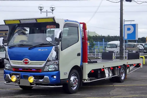 日野 デュトロ 小型 車両重機運搬 ラジコン ウインチ の中古トラック【車両No.174448】