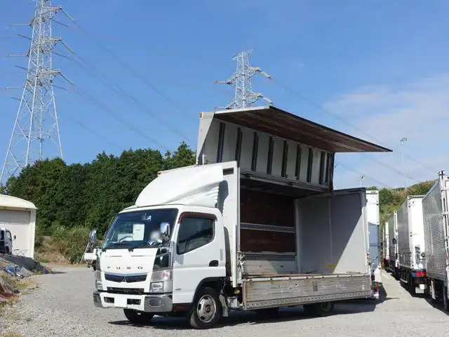 三菱 キャンター 小型 ウイング 床鉄板 TPG-FEB50 の中古トラック【車両No.174415】