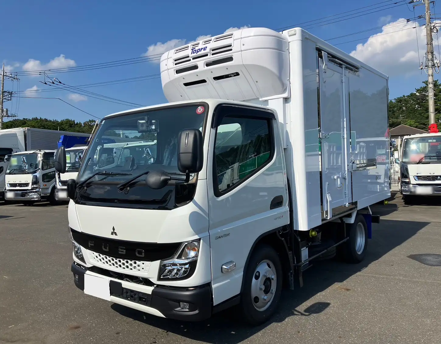 三菱 キャンター 小型 冷凍冷蔵 低温 サイドドア の中古トラック【車両No.174423】