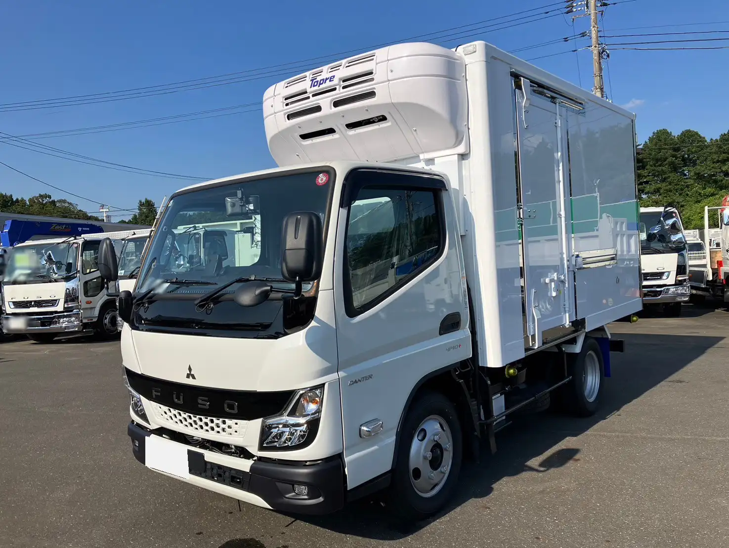 三菱 キャンター 小型 冷凍冷蔵 低温 サイドドア の中古トラック【車両No.174424】