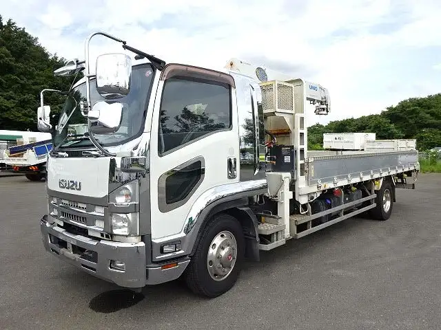 いすゞ フォワード 中型/増トン クレーン付 アルミブロック 5段 の中古トラック【車両No.174002】