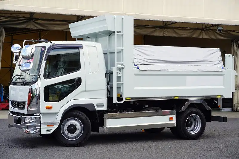 三菱 ファイター 中型/増トン ダンプ コボレーン ベッド の中古トラック【車両No.174735】