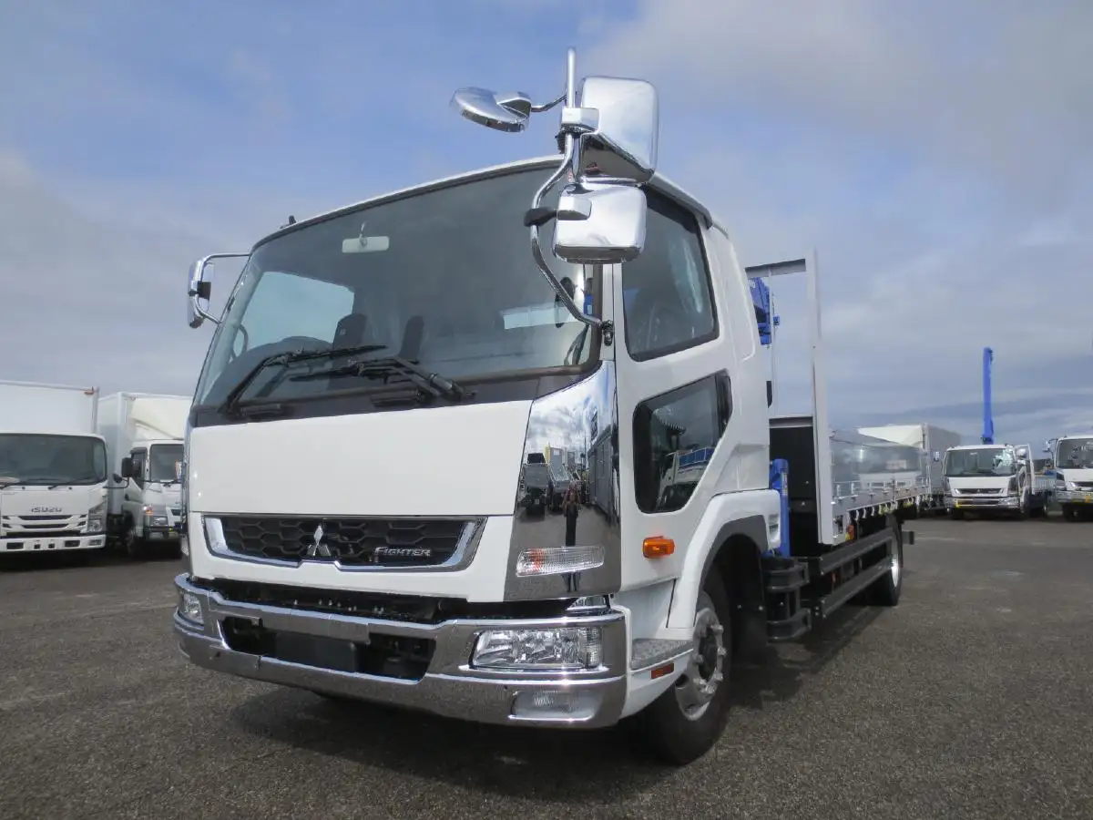 三菱 ファイター 中型/増トン クレーン付 アルミブロック 4段 の中古トラック【車両No.174606】