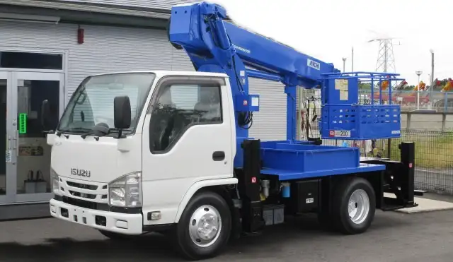 いすゞ エルフ 小型 高所・建柱車 高所作業車 TPG-NKR85N の中古トラック【車両No.174485】