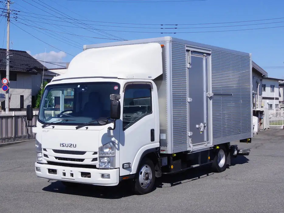 いすゞ エルフ 小型 アルミバン パワーゲート サイドドア の中古トラック【車両No.174892】