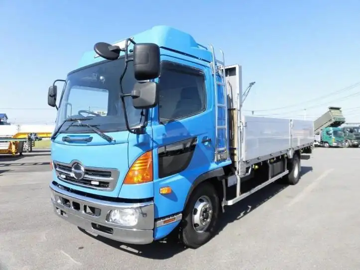 日野 レンジャー 中型/増トン 平ボディ アルミブロック ベッド の中古トラック【車両No.174557】
