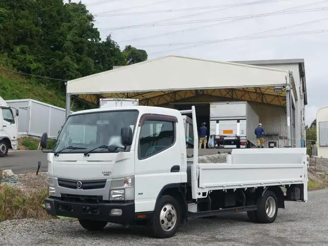 三菱 キャンター 小型 平ボディ パワーゲート 床鉄板 の中古トラック【車両No.174883】