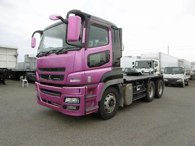 三菱 スーパーグレート 大型 トラクター 2デフ ベッド の中古トラック【車両No.174572】