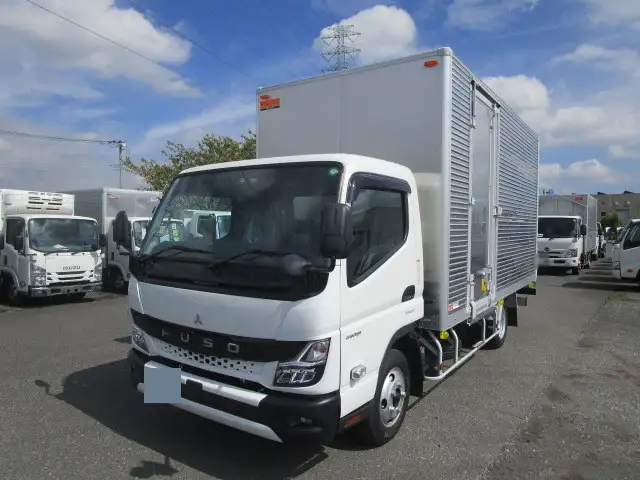 三菱 キャンター 小型 アルミバン パワーゲート サイドドア の中古トラック【車両No.175062】