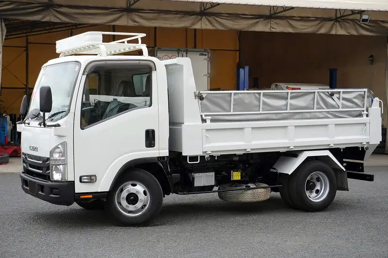 いすゞ エルフ 小型 ダンプ ローダー 強化 の中古トラック【車両No.175198】