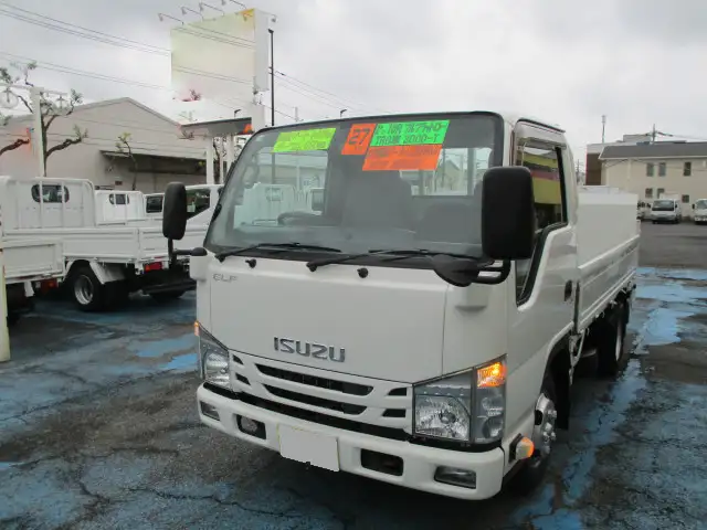 いすゞ エルフ 小型 平ボディ パワーゲート 床鉄板 の中古トラック【車両No.175453】