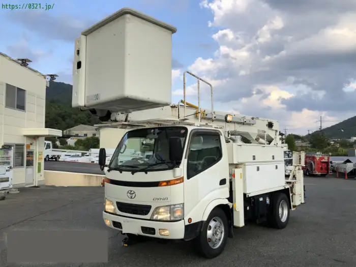 トヨタ ダイナ 小型 高所・建柱車 高所作業車 電工仕様 の中古トラック【車両No.175506】