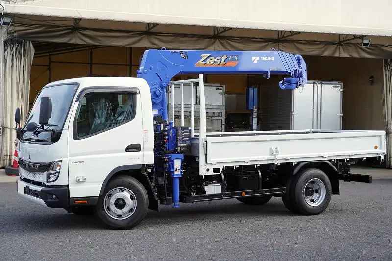 三菱 キャンター 小型 クレーン付 5段 ラジコン の中古トラック【車両No.175603】