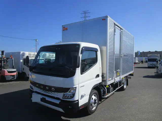 三菱 キャンター 小型 アルミバン パワーゲート サイドドア の中古トラック【車両No.175659】