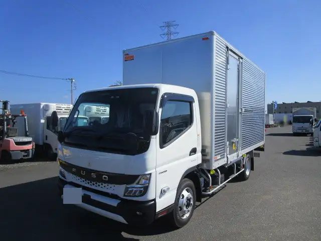 三菱 キャンター 小型 アルミバン パワーゲート サイドドア の中古トラック【車両No.175666】