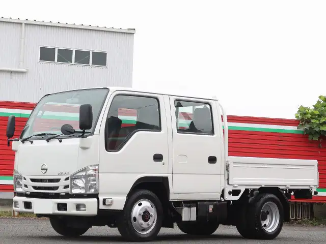 日産 アトラス 小型 平ボディ Wキャブ 床鉄板 の中古トラック【車両No.175565】