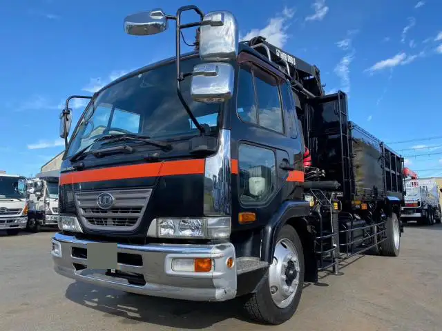 日産UD コンドル 中型/増トン ダンプ 土砂禁 クレーン付き の中古トラック【車両No.175831】