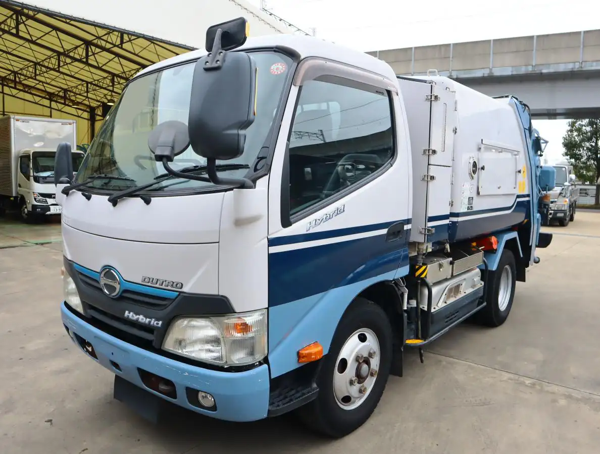 日野 デュトロ 小型 パッカー車 巻き込み式 回転ダンプ式 の中古トラック【車両No.176088】
