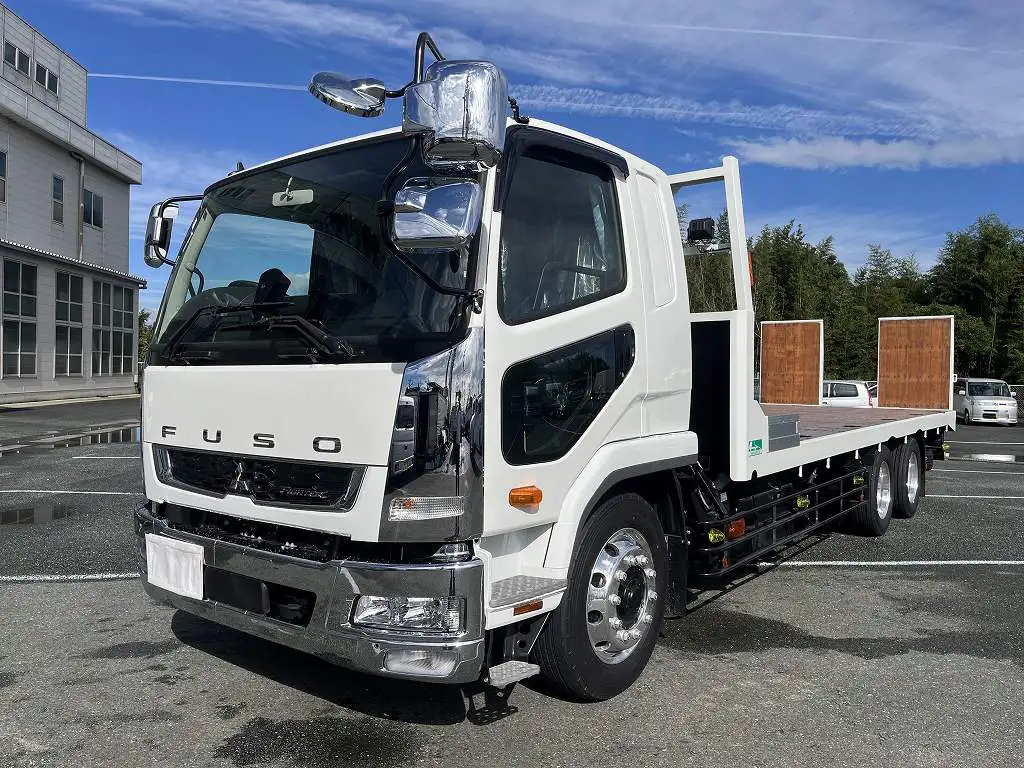 三菱 ファイター 中型/増トン 車両重機運搬 ラジコン ベッド の中古トラック【車両No.176043】