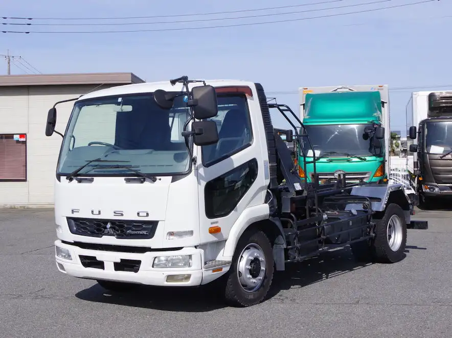 三菱 ファイター 中型/増トン アームロール ツインホイスト TKG-FK72FY の中古トラック【車両No.176112】