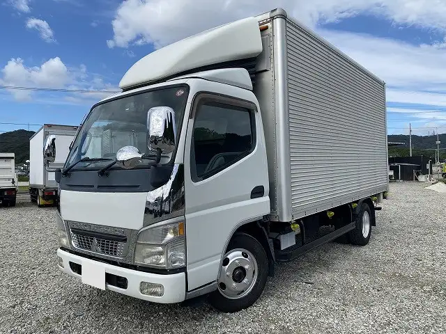 三菱 キャンター 小型 アルミバン シャッター式 PA-FE72DEV の中古トラック【車両No.176164】