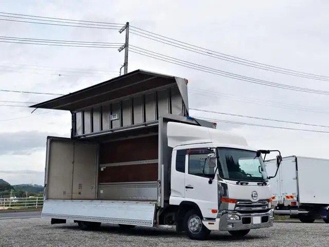 日産UD コンドル 中型/増トン ウイング エアサス ベッド の中古トラック【車両No.176232】