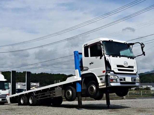 日産UD クオン 大型 車両重機運搬 ラジコン ウインチ の中古トラック【車両No.176224】