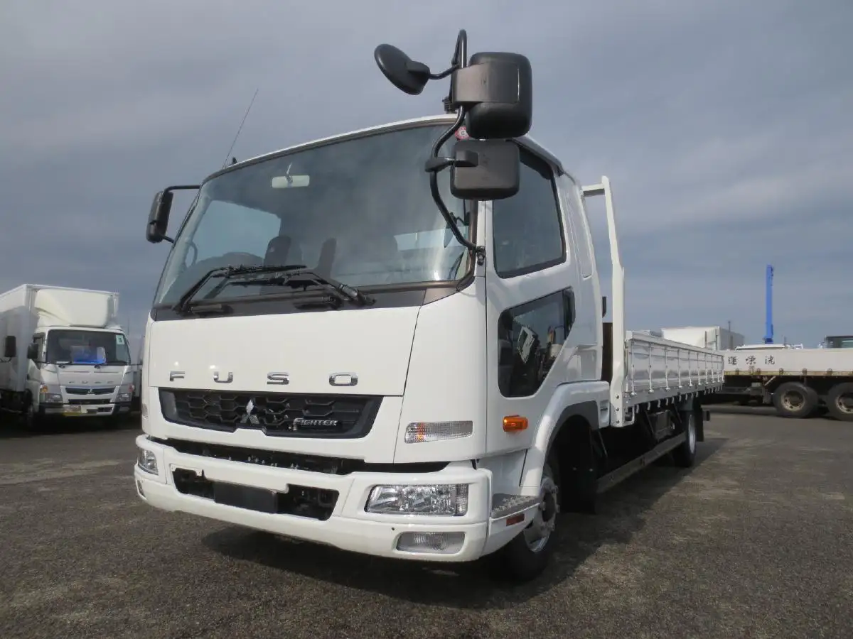三菱 ファイター 中型/増トン 平ボディ ベッド 2KG-FK62F の中古トラック【車両No.176284】