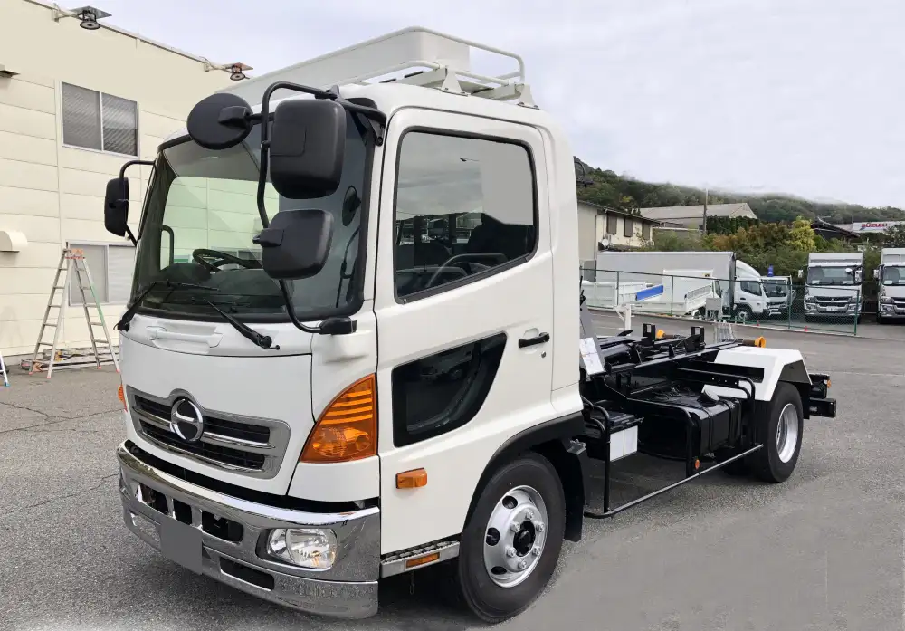 日野 レンジャー 中型/増トン アームロール ツインホイスト TKG-FC9JEAA の中古トラック【車両No.176331】