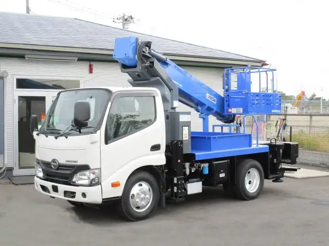 日野 デュトロ 小型 高所・建柱車 高所作業車 TKG-XZU600E の中古トラック【車両No.176277】