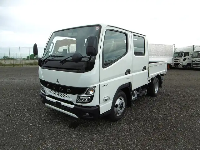 三菱 キャンター 小型 平ボディ Wキャブ 2RG-FBA20 の中古トラック【車両No.176242】