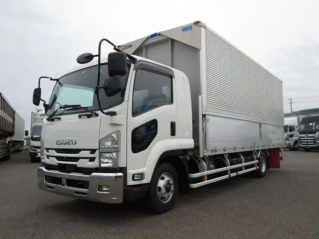 いすゞ フォワード 中型/増トン ウイング エアサス ベッド の中古トラック【車両No.176240】
