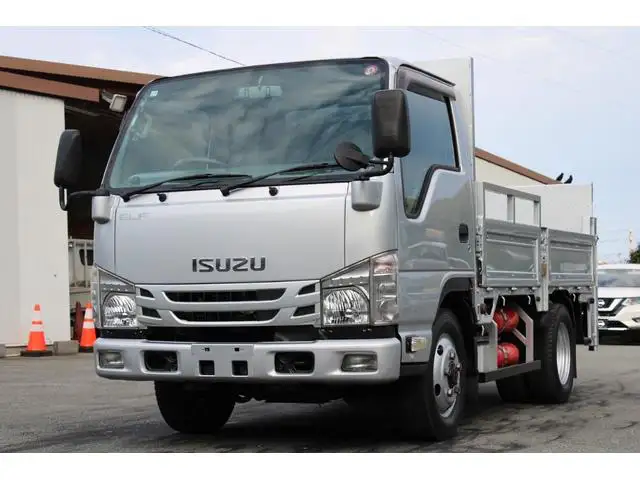 いすゞ エルフ 小型 平ボディ パワーゲート 床鉄板 の中古トラック【車両No.176604】