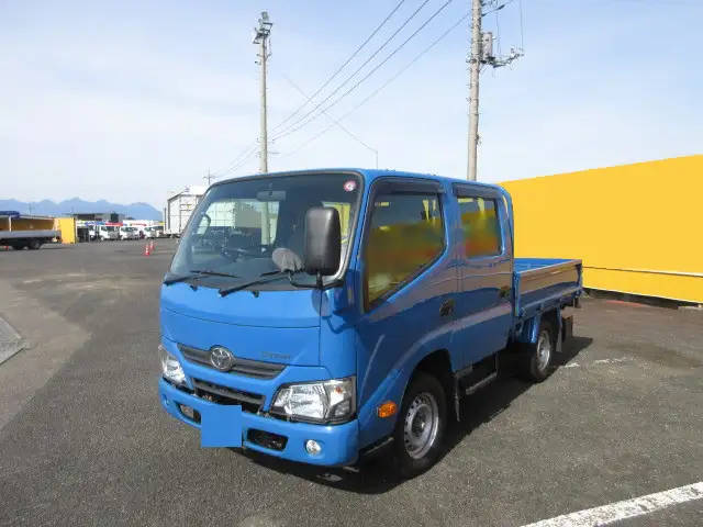 トヨタ ダイナ 小型 平ボディ Wキャブ 床鉄板 の中古トラック【車両No.176824】