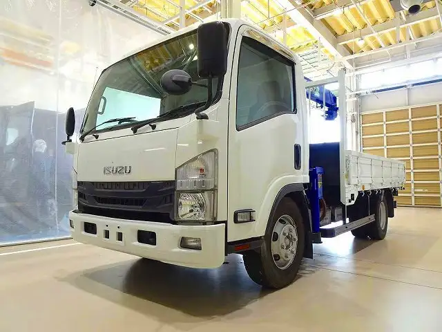 いすゞ エルフ 小型 クレーン付 4段 ラジコン の中古トラック【車両No.176807】
