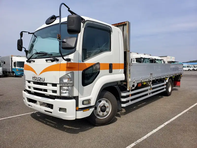 いすゞ フォワード 中型/増トン 平ボディ 床鉄板 アルミブロック の中古トラック【車両No.145071】