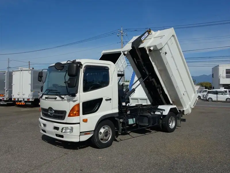 日野 レンジャー 中型/増トン アームロール コンテナ付き ツインホイスト の中古トラック【車両No.176849】