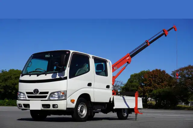 トヨタ ダイナ 小型 クレーン付 横置簡易クレーン Wキャブ の中古トラック【車両No.176897】