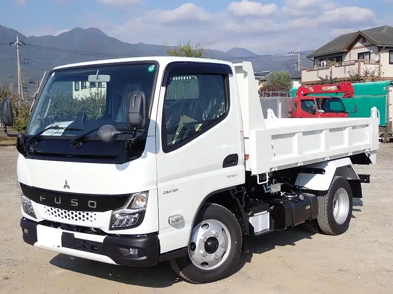 三菱 キャンター 小型 ダンプ ローダー 2RG-FBA60 の中古トラック【車両No.176933】